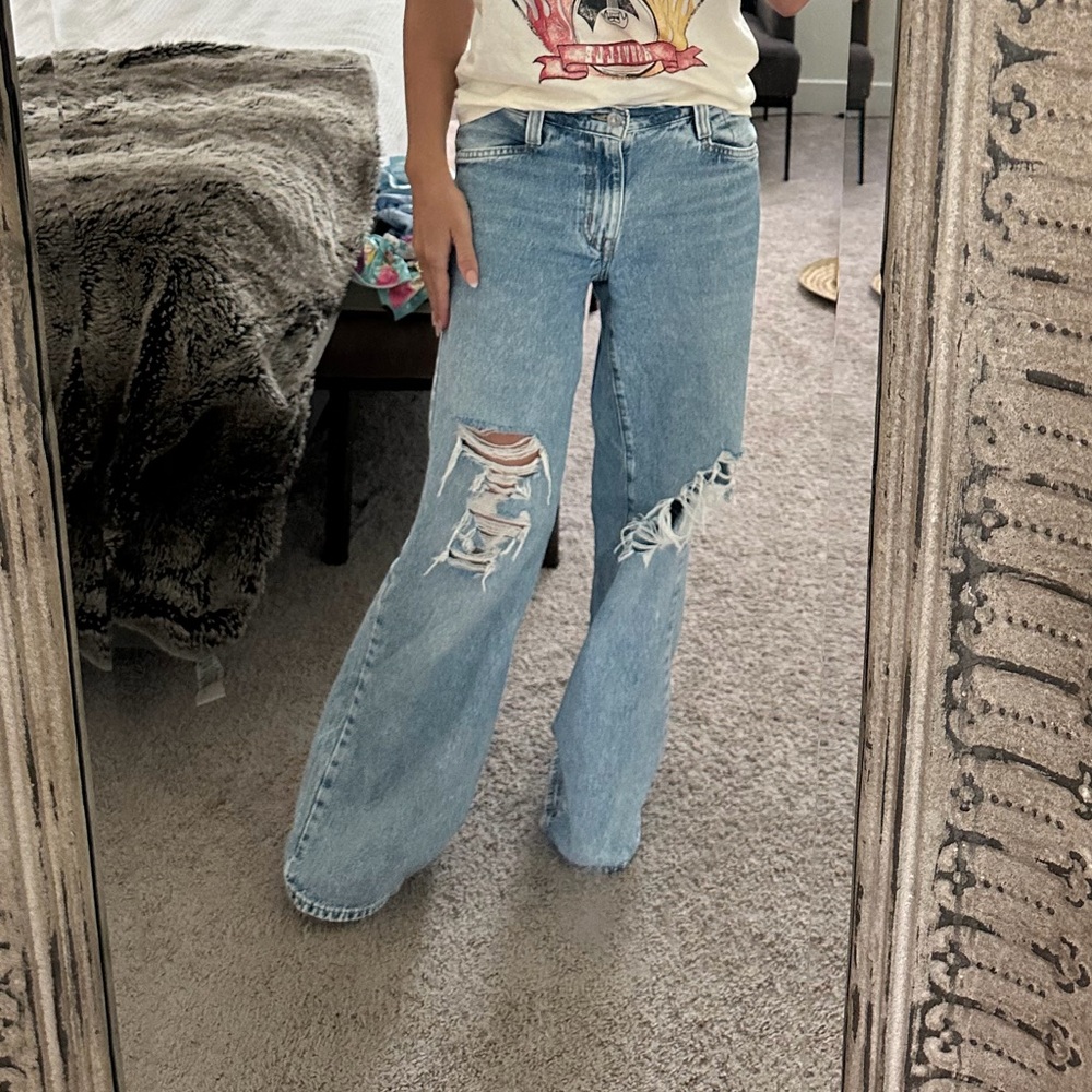 Baggy Wide Leg Jeans Levi!!!